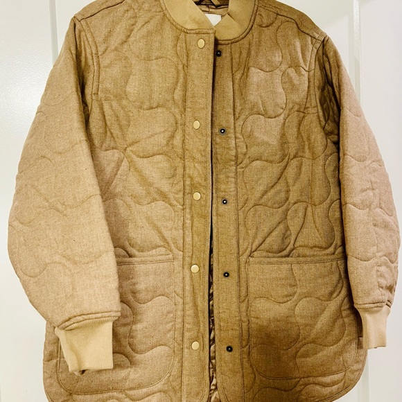 Madwell Wool Quilted Bomber Jacket Sz. XS - Picture 8 of 9